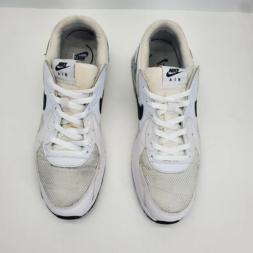 Nike Shoe Men's 12 Air Max Excee Sneakers CD4165-100 White & Black